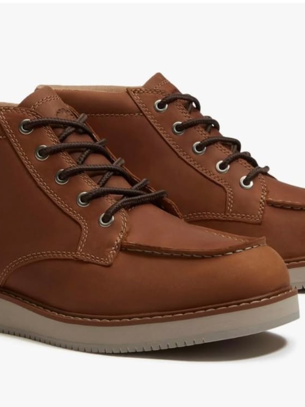 NEW Timberland Men's Redwood Edge Essential Chukka Boot, Medium Brown Full Grain